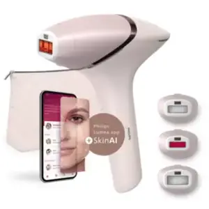 Comparateur de prix : Philips Lumea IPL 9900 Series - Épilateur à lumière pulsée avec SenseI...