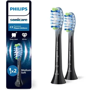 Comparateur de prix : Philips Premium Plaque Defence - Lot de 2 têtes de brosse - HX9042/88