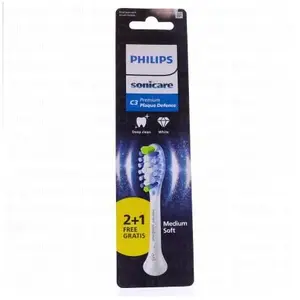 PHILIPS Sonicare Tête de brosse C3 Premium Plaque Defence 2+1 offert pas cher