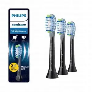 PHILIPS Sonicare - Tête de brosse C3 Premium Plaque Defence 2+1 offert... pas cher
