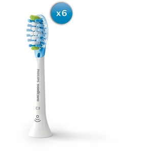Comparateur de prix : Philips Premium Plaque Defence - Lot de 6 têtes de brosse - HX9046/87