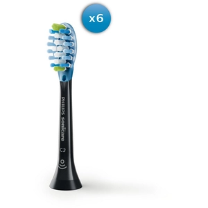 Comparateur de prix : Philips Premium Plaque Defence - Lot de 6 têtes de brosse - HX9046/88