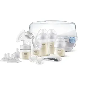 Comparateur de prix : Philips Avent Coffret naissance biberons PP tire-lait manuel simple...
