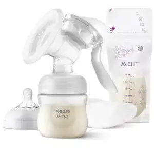 Tire-lait manuel avec sachet de conservation BLANC Philips Avent pas cher