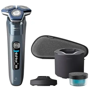 Comparateur de prix : Philips - Rasoir électrique rechargeable étanche S7882.55 - bleu