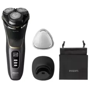 Comparateur de prix : Philips Shaver 3000 Series - Rasoir électrique 100 % étanche - S3342/13