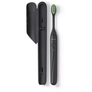 Philips One - Brosse à dents électrique rechargeable, Noir (modèle HY1200/26)