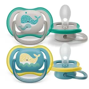 Comparateur de prix : Sucettes-Avent Sucettes Ultra Air 18M+ (Modèle : Baleines)