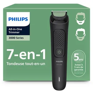 Comparateur de prix : Philips All-in-One Trimmer 3000 Series - Tondeuse 7-en-1 - MG3920/15