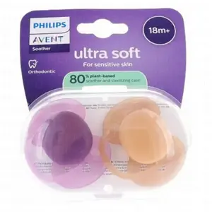 Avent Ultra Soft jour 18M+ Fun x2, sans BPA pas cher