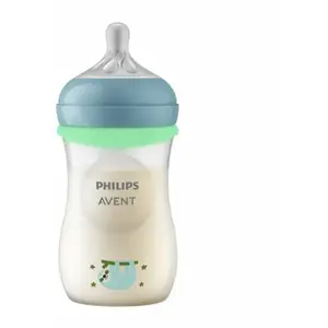 AVENT Biberon Natural response biberon tétine silicone +1mois 260ml sp... pas cher