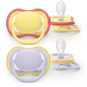 Philips Avent Ultra Air Sucette +0m Air pistache/lila pas cher