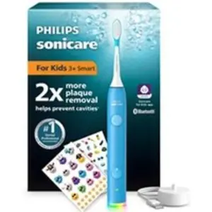 Philips For Kids Smart - Brosse à dents rechargeable - HX6600/12 pas cher