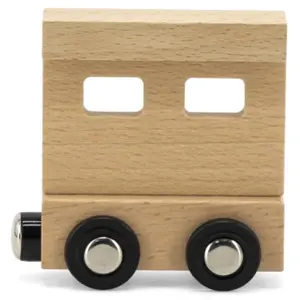 Lettre Train Naturel End MULTICOLORE Tryco pas cher