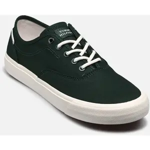 TH HI VULC LOW OXFOR par Tommy Hilfiger Vert 44 Homme pas cher