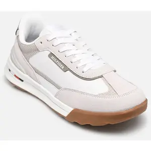 Retro Runner  Season par Tommy Hilfiger Blanc 40 Homme pas cher