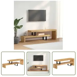 Furniture Limited - Meuble tv Bois de manguier massif pas cher