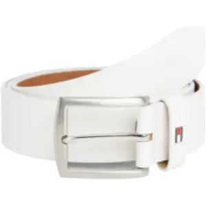Tommy Hilfiger New Denton 3.5 Belt Am0am08360 Homme Ceintures, Blanc (Optic White), 105 pas cher