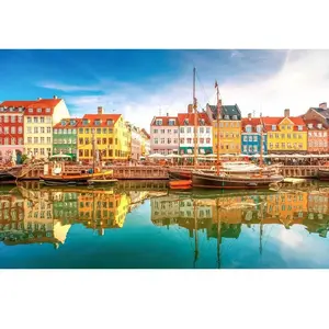 Puzzle 1000 pièces : Nyhavn Copenhagen pas cher