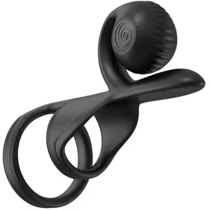 SVibe - Snail JOVI Anneau pour Couples - Noir pas cher