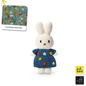 Peluche Just Dutch VanGogh x Miffy - Fleurs TU pas cher