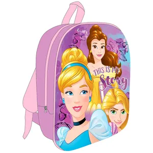 Sac à dos 3D enfant Disney Princesses TU