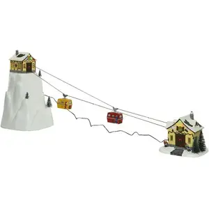 EDM Scène de Noël AVENTURES SUR LA NEIGE 31,5 x 32,5 x 53 cm 16 L pas cher