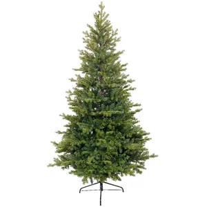 Lumineo Sapin de Noël, gris/blanc, diamètre 162,00 - H 270,00 cmVendu paramazon