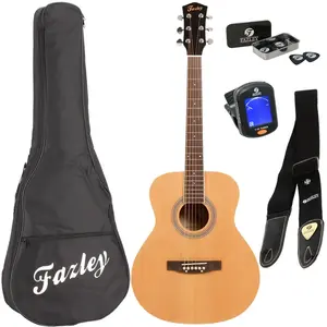Comparateur de prix : Fazley W40-NT-3/4 pack débutant guitare folk