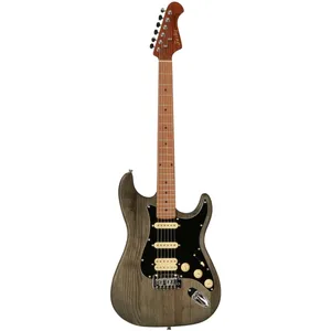 Comparateur de prix : Fazley Outlaw Series Sheriff Plus HSS Black guitare électrique avec housse