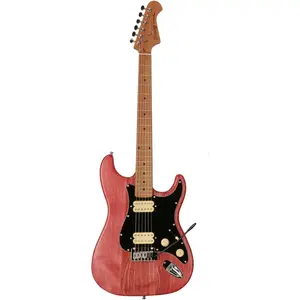 Comparateur de prix : Fazley Outlaw Series Sheriff Plus HH Red guitare électrique avec housse