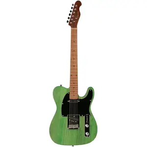 Comparateur de prix : Fazley Fazley Outlaw Series Coyote Plus Ss Green Guitare àlectrique A...