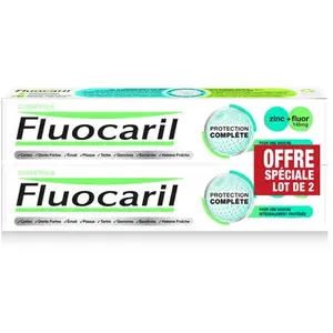 Comparateur de prix : Fluocaril Protection Complète, Dentifrice 2x75ml