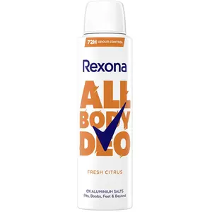 Rexona Fresh Citrus Unisexe pour tout le corps déo vaporisateur 150 ml
