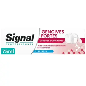 Comparateur de prix : SIGNAL Dentifrice Gencives Fortes Blancheur