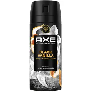 Comparateur de prix : AXE - Déodorant Homme Black Vanilla - Collection Prestige - Spray Anti-transpirant - fraîcheur 72h non-stop - parfum vanille orange et bois de santal - 150ml