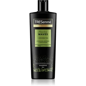 Comparateur de prix : TRESemmé Flawless Waves shampoing hydratant pour cheveux bouclés et fr...