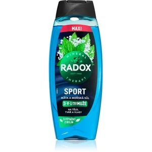 Radox Mineral Therapy gel de douche pour homme maxi Mint & Sea Salt 45... pas cher