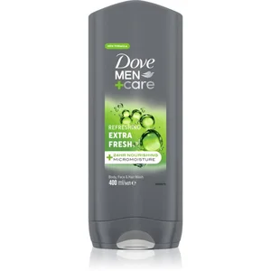Dove Men+Care Extra Fresh gel de douche corps et visage 400 ml pas cher
