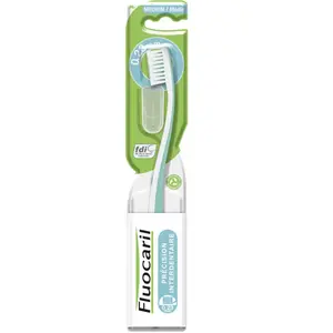 Comparateur de prix : Fluocaril Brosse à Dents Précision Interdentaire Médium - Couleur : Vert
