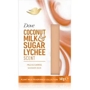 Dove Milk & Sugar Lychee savon nettoyant solide 141 g pas cher