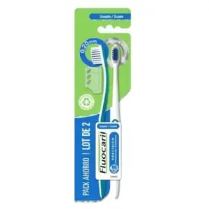 Fluocaril Brosse à dents Précision Interdentaire Médium 0,23mm 2PC pas cher