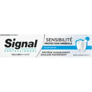 Comparateur de prix : Signal Dentifrice Sensibilité Blancheur 75 ml