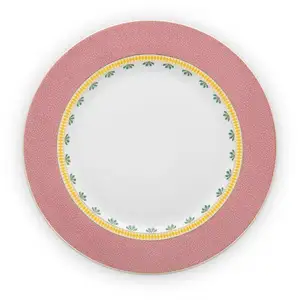 Lot de 6 Assiettes plates La Majorelle Rose - 26,5cm Pip StudioVendu paramazon