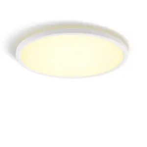 Philips Hue White Ambiance Panneau De Plafond Rond Tento WA LED 42,1 cm Blanc - Blanc