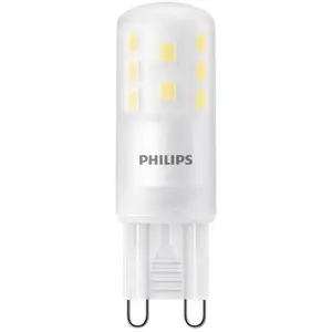 Philips ampoule standard, Equivalent 40W halogene, culot G9, éclairage blanc chaud 2700K, 3-pack, nouvelle génération