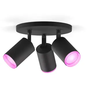 Comparateur de prix : Philips Hue White & Color Ambiance Fugato Projecteur, GU10, 8720169319332,