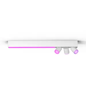 Comparateur de prix : Philips Hue Spot pour plafond LED Centris, blanc, à 3 lampes, RVB CCT