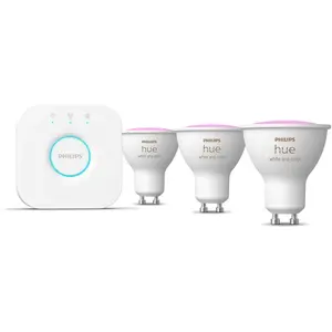 Philips Hue white & Color ambiance Kit De Démarrage : 3 spots Connecté... pas cher