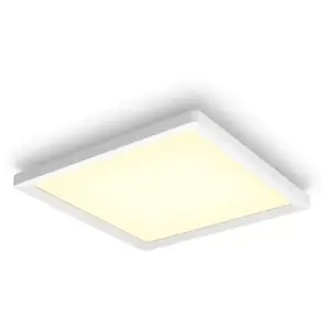 Philips Hue White Ambiance Panneau De Plafond Tento Carré - Moyen - Bl... pas cher